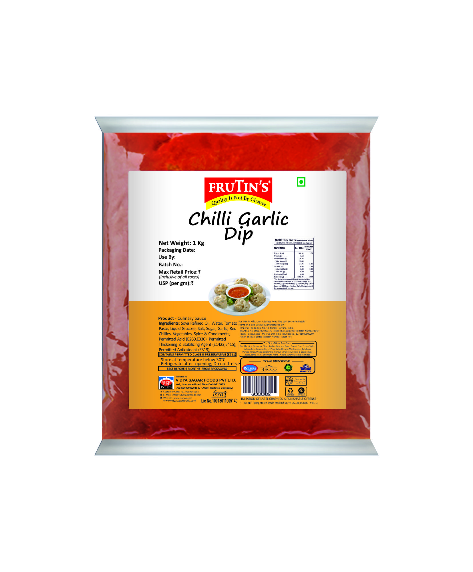 Garlic Chilli Sauce